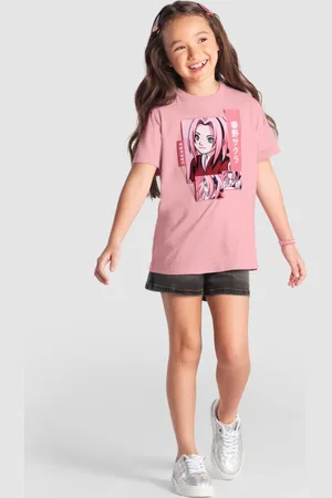 Brandili Infantil - Camiseta menino do naruto