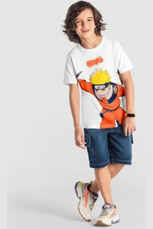 Brandili Infantil - Camiseta menino do naruto