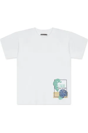 Tigor T. Tigre Infantil - Camiseta Manga Curta Masculina
