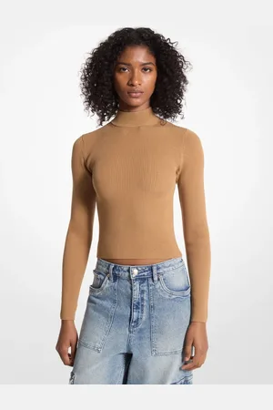 Michael Kors Suéter De Tricot Com Gola Alta Mf460z133d211