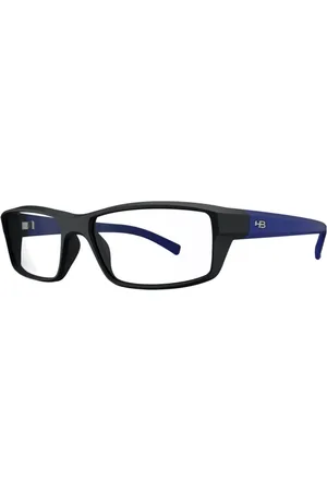 HB Armação de Óculos 93055 - 54 Preto e Azul Fosco