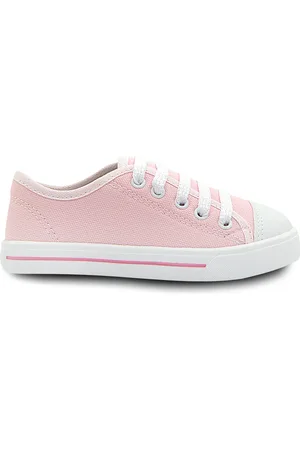 Footz Infantil - Tênis Feminino Casual Cano Baixo Lona Colorido Vária Cores