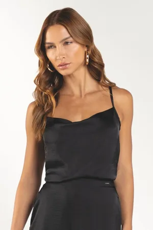Marialicia Regata Feminina Acetinada
