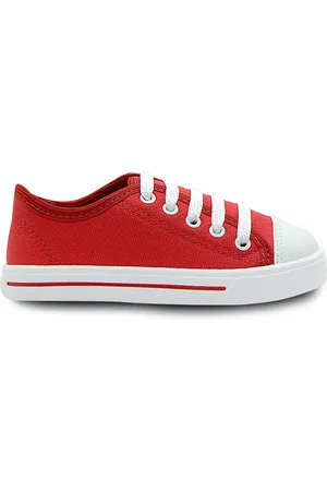 Footz Infantil - Tênis Feminino Casual Cano Baixo Lona Colorido Vária Cores