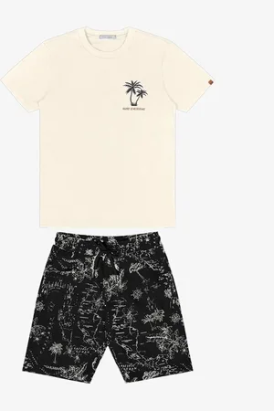 TRICK NICK Infantil - Conjunto Camiseta Com Bermuda