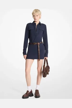 Michael Kors Camisa Army De Crepe Mf4400cenx419