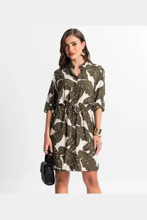 Endless Vestido Chemise Estampado