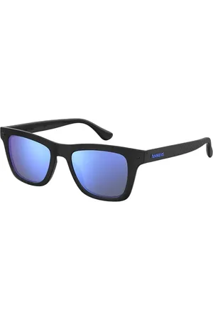 Havaianas Óculos de Sol Aracati Preto Lente Azul Espelhado