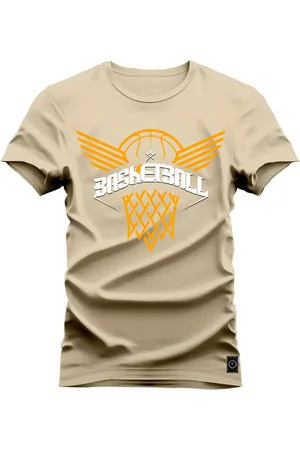 Nexstar Camiseta Estampada Confortável Algodão Baseball Sport