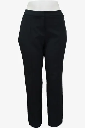 EMIGÊ Calça Primark Social Lisa Preta Produto Gentilmente Usado