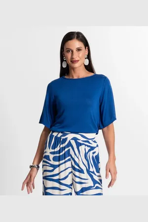 Rovitex Blusa Feminina Manga Curta
