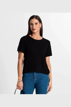 Rovitex Blusa Feminina Manfa Curta