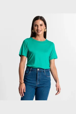 Rovitex Blusa Feminina Manfa Curta