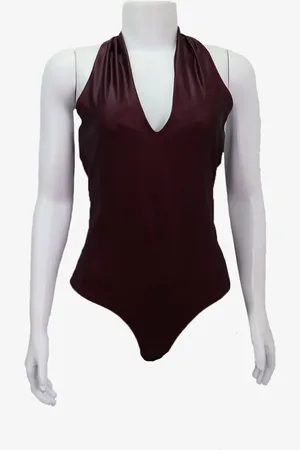EMIGÊ Body Casual Brilhos Liso Produto Gentilmente Usado
