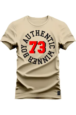 Nexstar Camiseta Estampada Confortável Algodão Winer Boy