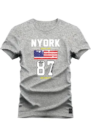 Nexstar Camiseta Estampada Confortável Algodão California Dream