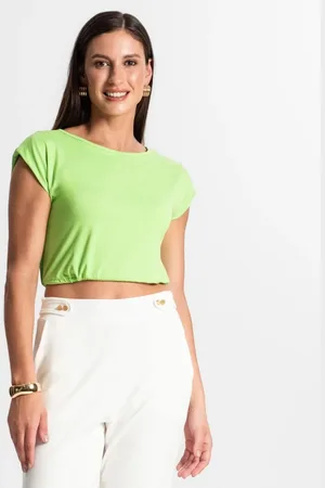 Rovitex Blusa Feminina Manga Curta