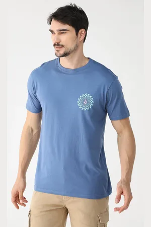 Volcom Camiseta Reta Estampada