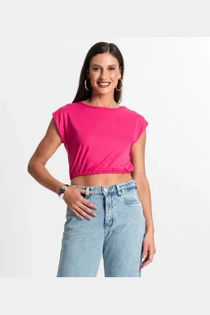 Rovitex Blusa Feminina Manga Curta