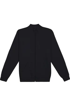Fico Jaqueta Bomber Masculina Básica em Moletom
