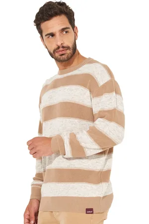 Colcci Sueter Tricô Listrado IN23 Masculino