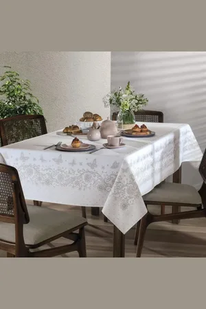 Döhler Toalha Mesa Quadrada 4 Lugares Impermeavel Aurora