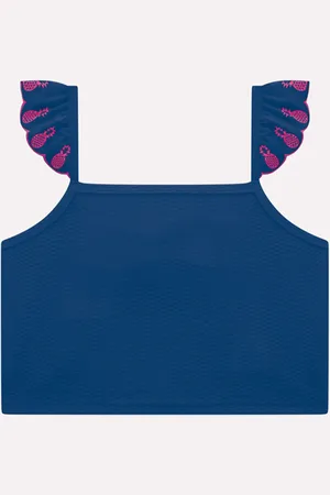 Nanai Infantil - Boxy Menina com Lastex