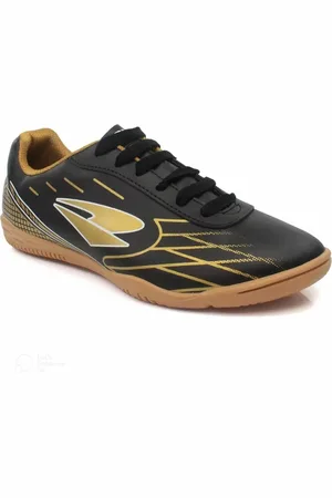 DRAY Infantil - Chuteira Futsal Layt Masculino - e Dourado