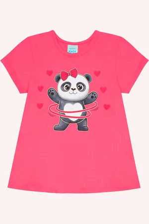 KYLY Infantil - Blusa Pijama Menina Pandinha