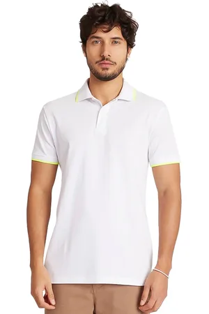 Aramis Camisa Polo Piquet Friso Neon VE24 Branco Masculino