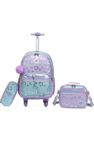 Spector Infantil - Kit Mochila Escolar Feminina Estampada Reforçada