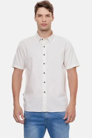 HD Hawaiian Dreams Camisa HD Linho Off White