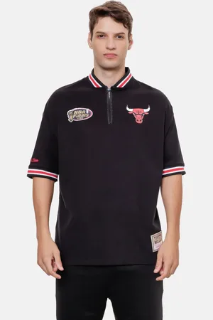 Mitchell & Ness Camiseta Chigaco Bulls Oversize Especial Preta