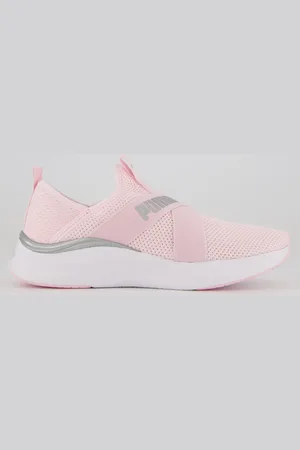 PUMA Tênis Softride Harmony Slip Feminino e Branco
