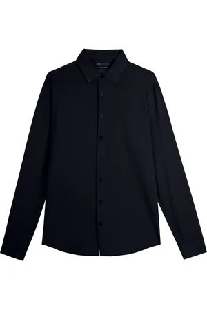 HANGAR 33 Camisa Masculina Slim Fit em Malha Pima