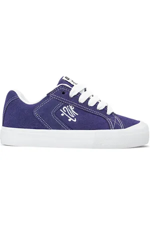 QIX Tênis Unissex Camurça Chorão Park | Roxo Branco
