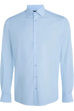 INDIVIDUAL SENTIMENTS Camisa Slim Stretch In24 Claro Masculino