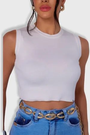 Revanche Blusa Tricot Regata Rem Breeze Feminina Autana