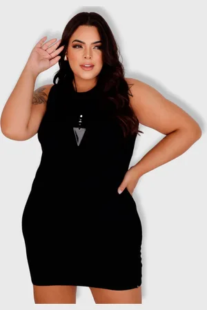 Revanche Vestido Tricot Manga Cavada Atacado Feminino Kalore
