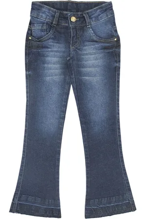 Look Jeans Infantil - Calça Flare Jeans