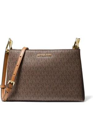 Michael Kors Bolsa Transversal Trisha Logo Média 35H1g9tc8b200