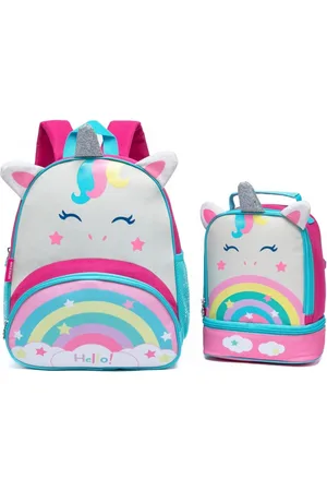 Spector Infantil - Kit Mochila Unicórnio Pré Escolar Resistente Menina