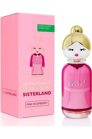 Benetton Pink Raspberry Sisterland United Colors of Perfume Feminino Eau de Toilette Incolor