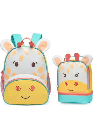 Spector Infantil - Kit Mochila Pré Escolar Costas Girafa Resistente