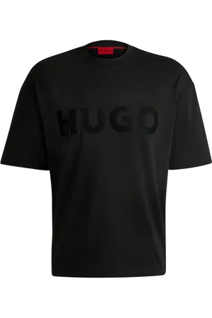 HUGO BOSS Polo De Algodão Com Logo - P-S