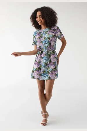 LEZ A LEZ Vestido Curto Estampado