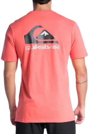 Quiksilver Camiseta Omni Logo SM24 Masculina Claro