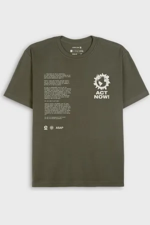 OSKLEN T-shirt vintage act now forest