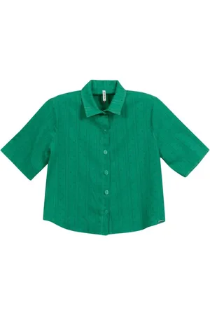 Marialicia Camisa Feminina Texturizada