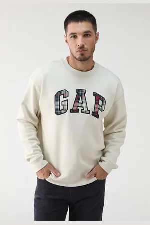 GAP Blusa de Moletom Fechada Logo Off-White